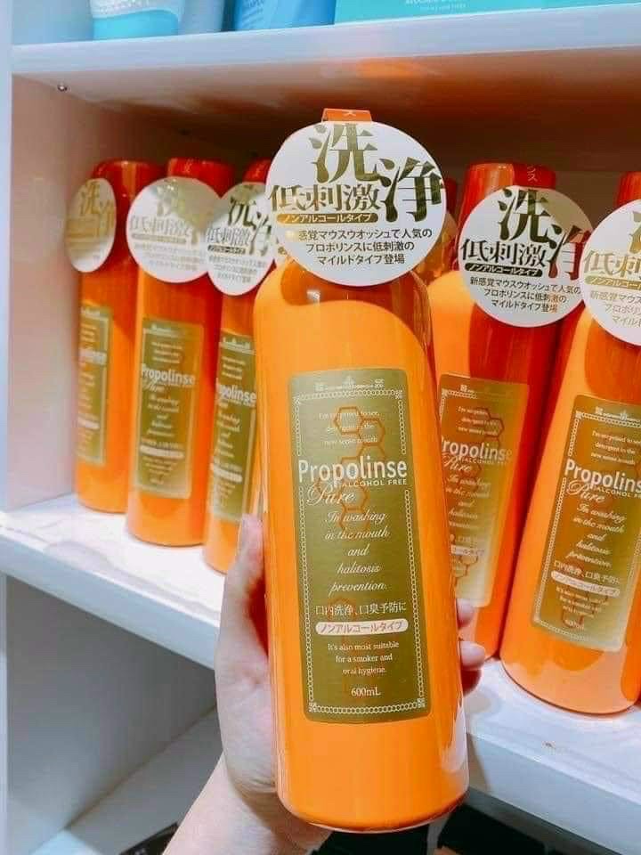 Nước Súc Miệng Propolinse Pure Chiết Xuất Sáp Ong 600ml